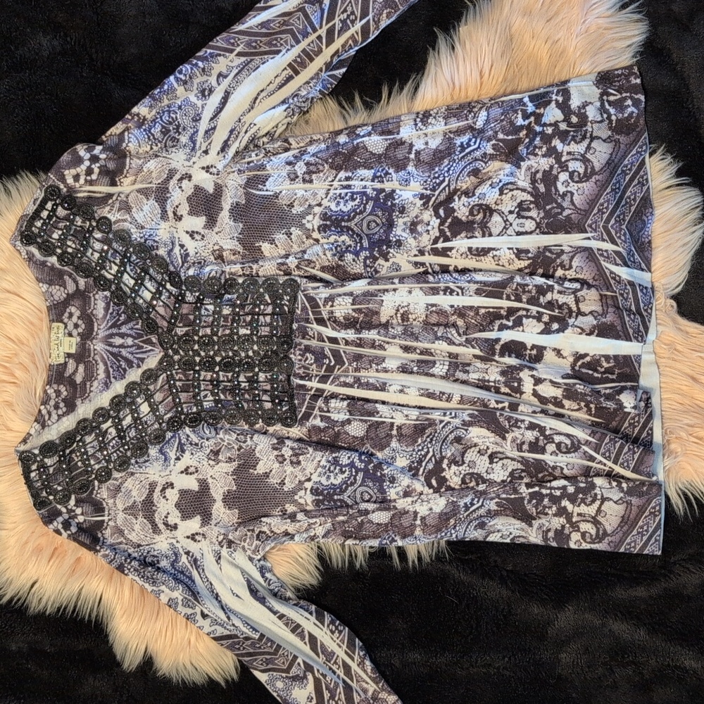 Lacey Studded Blouse